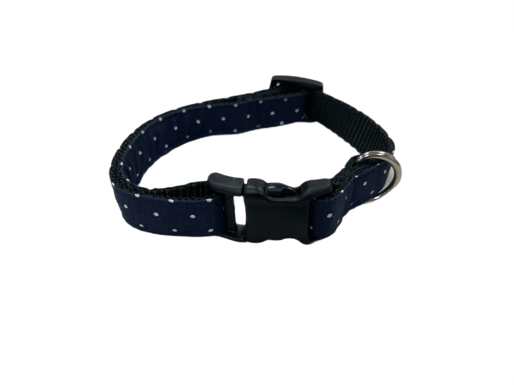 Aspirin Dot Navy Collar